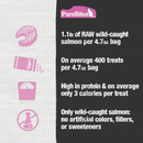 Traitements de chat lyophilisé, saumon - 57 g
