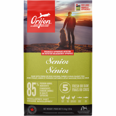 Nourriture de chien sèche - senior