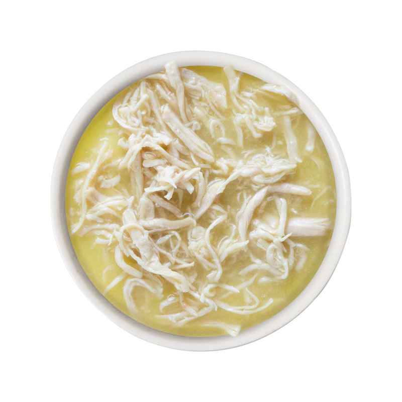 Pochette de chat - Chats dans la cuisine - Puce Leckin 'Poulet - Poulet dans une soupe à la citrouille - 3 oz