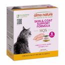Canned Cat Food - Supportive Formulas HQS - Skin & Coat Support Formula - Chicken Fillet Recipe in Gravy - Adult
