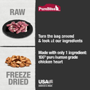 Freeze Dried Cat Treat - Chicken Heart