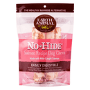 *(Please Use By 2025-12-26)* Long Lasting Dog Chews, NO-HIDE, Salmon Recipe Medium Rolls - 4.2 oz, pack of 2