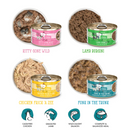 Nourriture pour chats en conserve - Chats dans la cuisine - Cutte Cuties - Pack de variétés