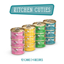 Nourriture pour chats en conserve - Chats dans la cuisine - Cutte Cuties - Pack de variétés