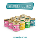 Nourriture pour chats en conserve - Chats dans la cuisine - Cutte Cuties - Pack de variétés
