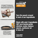 Squeezable Functional Creamy Cat Treat - Skin & Coat
