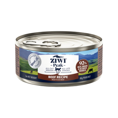 Canned Cat Food - Beef Recipe