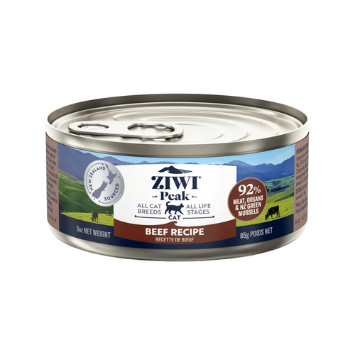 Canned Cat Food - Beef Recipe