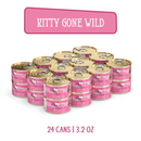 Nourriture pour chats en conserve - Chats dans la cuisine - Kitty Gone Wild - Recette sauvage sauvage au jus