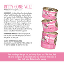 Nourriture pour chats en conserve - Chats dans la cuisine - Kitty Gone Wild - Recette sauvage sauvage au jus