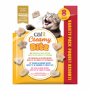 Gâterie pour chats en conserve - Filet de thon avec fromage dans du bouillon