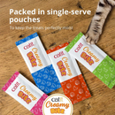 Gâterie pour chats en conserve - Filet de thon avec fromage dans du bouillon