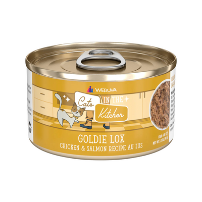 Canned Cat Food - Cats in the Kitchen - Goldie Lox - Chicken & Salmon Recipe Au Jus