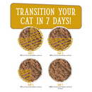 Nourriture pour chats en conserve - Cats dans la cuisine - Goldie Lox - Recette de poulet et de saumon au jus