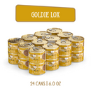 Nourriture pour chats en conserve - Cats dans la cuisine - Goldie Lox - Recette de poulet et de saumon au jus