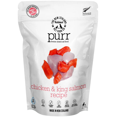 Freeze Dried Cat Food - Purr - Chicken & King Salmon Recipe