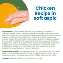 Canned Cat Food - Classic Complete - Chicken Recipe in Soft Aspic - Adult