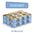 Canned Cat Food - Cats in the Kitchen - Splash Dance - Chicken & Ocean Fish Recipe Au Jus