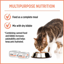 Nourriture pour chats en conserve - Soins - peau sensible et estomac - 5,5 oz