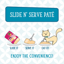 Pochette de chat - Chats dans la cuisine (Sns Paté) - The Karate Kitty - Dîner de boeuf et saumon - 3 oz