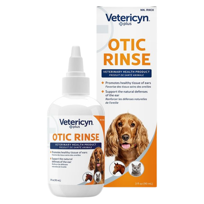 Vetericyn Plus Otic Rinse - 宠物专用洗耳液 - 90毫升