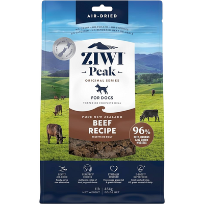 Air Dried Dog Food - Beef Recipe