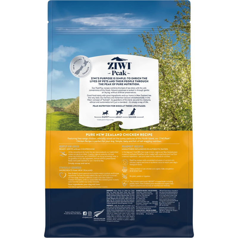 Air Dried Dog Food - Chicken Recipe