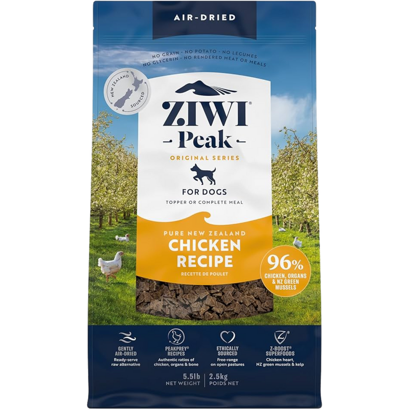 Air Dried Dog Food - Chicken Recipe