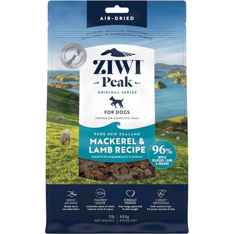 Air Dried Dog Food - Mackerel & Lamb Recipe