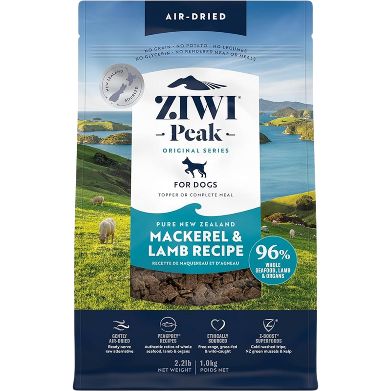 Air Dried Dog Food - Mackerel & Lamb Recipe