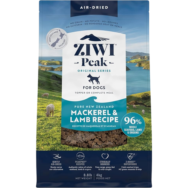 Air Dried Dog Food - Mackerel & Lamb Recipe