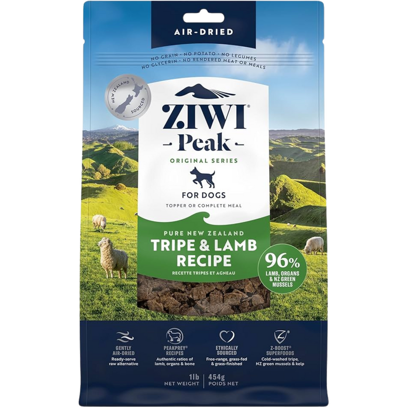 Air Dried Dog Food - Tripe & Lamb Recipe