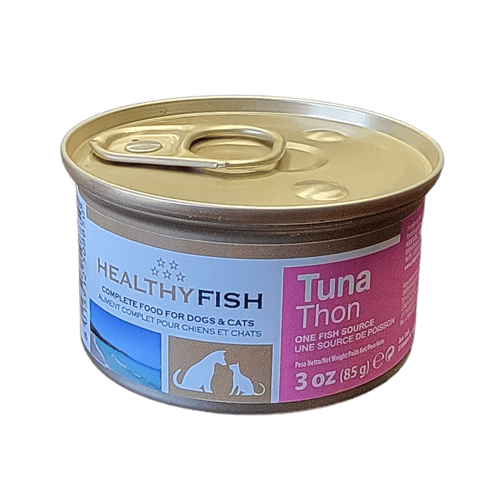 *(Best By 2025-01-04)* Canned Dog & Cat Food - Healthy Fish - Tuna - 3 oz