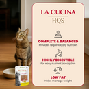 Wet Cat Food - La Cucina HQS - Chicken Dinner with Pineapple in Gravy - Adult