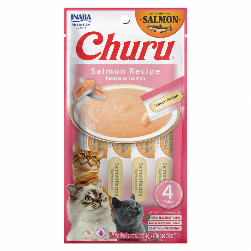 Creamy Cat Treat - CHURU - Salmon Recipe
