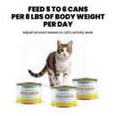 Canned Cat Food - Supportive Formulas HQS - Indoor Formula - Chicken Recipe in Gravy - Adult