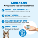 Canned Cat Food - Supportive Formulas HQS - Indoor Formula - Tuna Recipe in Gravy - Adult