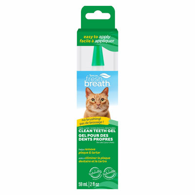 Cat Dental Health - FRESH BREATH - Oral Care Clean Teeth Gel - 2 fl oz