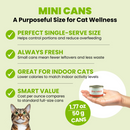 Canned Cat Food - Supportive Formulas HQS - Digestive Support Formula - Chicken Recipe with Pumpkin in Gravy - Adult