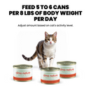 Canned Cat Food - Supportive Formulas HQS - Digestive Support Formula - Chicken Recipe with Pumpkin in Gravy - Adult