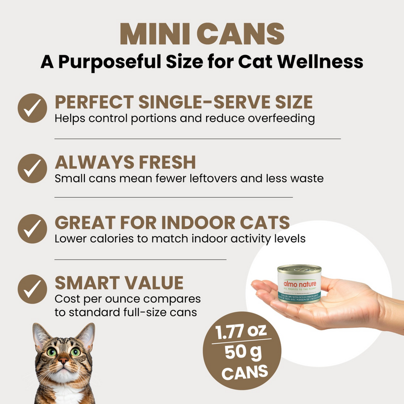 成年猫罐头 - HQS Golden Age - 肉汁金枪鱼海鱼配方 - 50克×6罐装