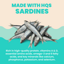 Wet Cat Food - Hydration Help HQS - Sardine Recipe in Broth - Adult