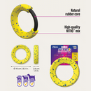 Dog Toy - NITRO - Ring with Rubber Core