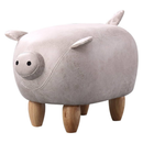 Piggy Cat Cave & Ottoman