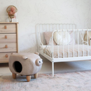 Piggy Cat Cave & Ottoman