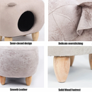 Piggy Cat Cave & Ottoman
