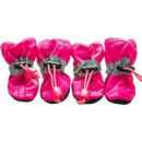 Reflective Water-Resistant Dog Boots, Set of 4