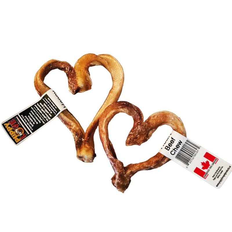 Natural Dog Chew - Happy Heart Beef Chew