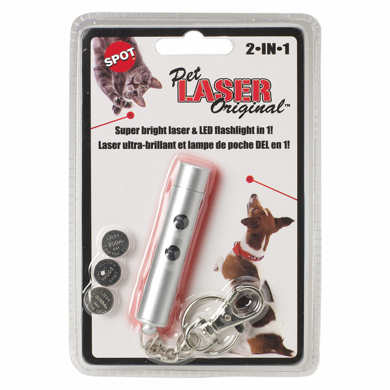 Pet Laser Original 2-in-1 with Super Bright Laser & LED Flash Light