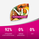 Dry Cat Food - N & D - TROPICAL SELECTION - Chicken, Spelt, Oats & Tropical Fruits - Adult